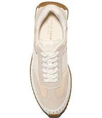 Cole Haan Women's GrandPro Premier Nylon and Mixed Leather Runners
