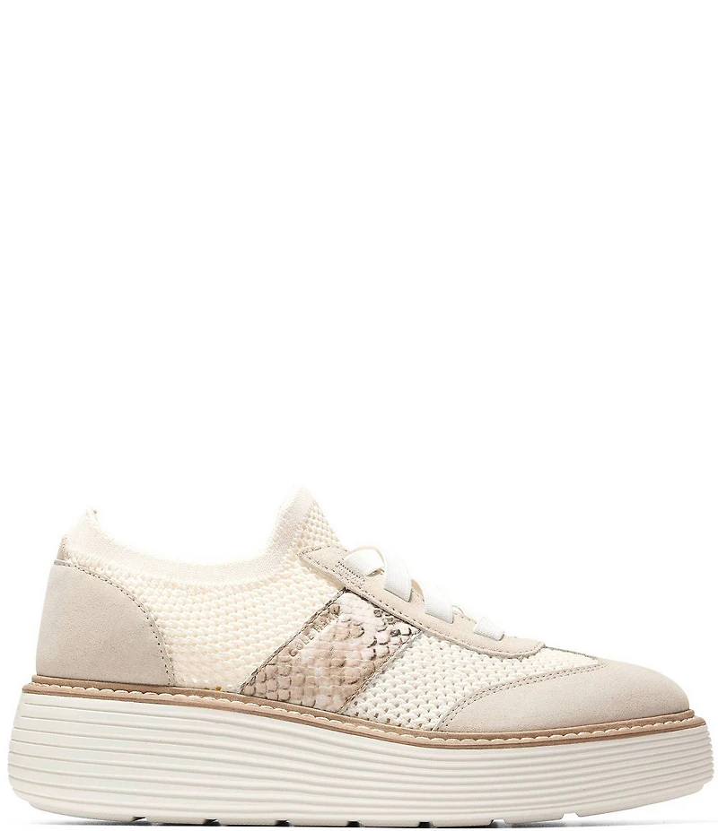 Cole Haan Women's OG Max Platform Lace Up Sneakers