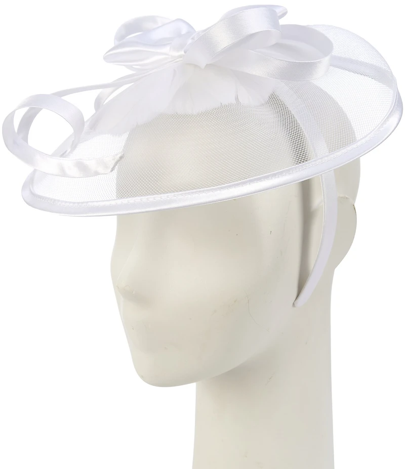 Collection 18 Bow Net Fascinator Headband