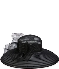 Collection 18 Crinoline Down Brim Dressy Derby Hat
