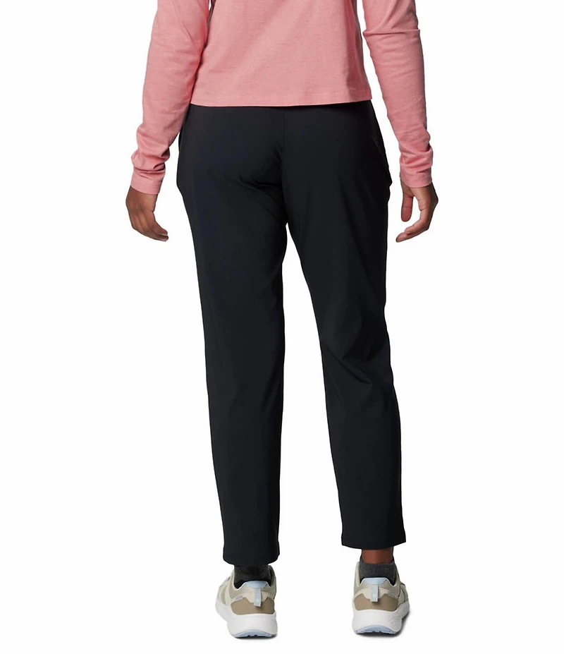 Columbia All Seasons Built-In Stretch Mid Rise Wide Waist Pull-On Pants