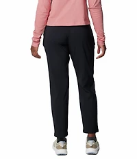 Columbia All Seasons Built-In Stretch Mid Rise Wide Waist Pull-On Pants