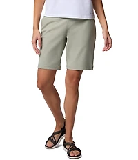 Columbia All Seasons Omni-Shade Mid Rise Waist Long Pull-On Bermuda Shorts