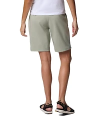 Columbia All Seasons Omni-Shade Mid Rise Waist Long Pull-On Bermuda Shorts