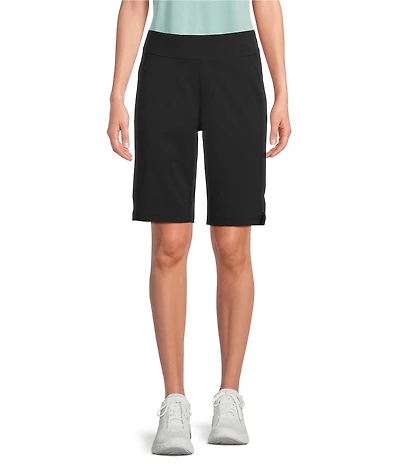 Columbia All Seasons Omni-Shade Mid Rise Waist Long Pull-On Bermuda Shorts