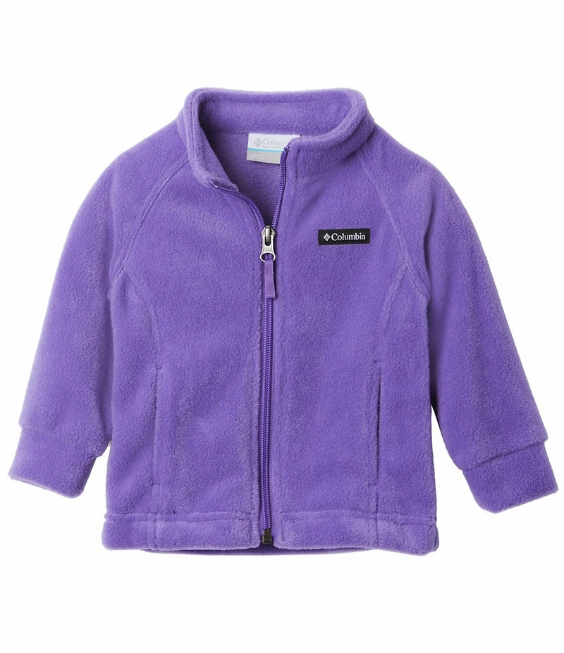 Columbia Baby Girls Benton Springs Solid Fleece Zip Front Jacket