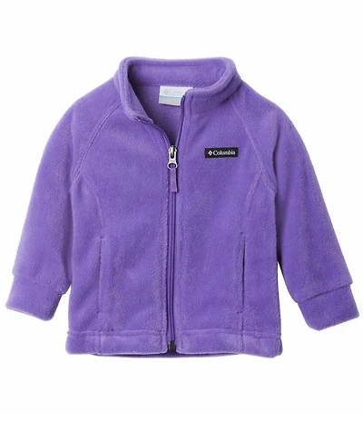 Columbia Baby Girls Benton Springs Solid Fleece Zip Front Jacket