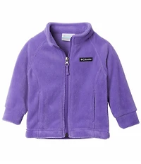 Columbia Baby Girls Benton Springs Solid Fleece Zip Front Jacket