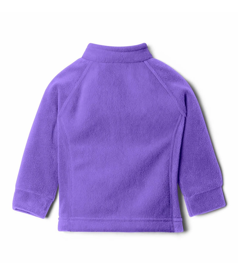 Columbia Baby Girls Benton Springs Solid Fleece Zip Front Jacket