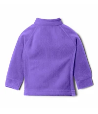 Columbia Baby Girls Benton Springs Solid Fleece Zip Front Jacket