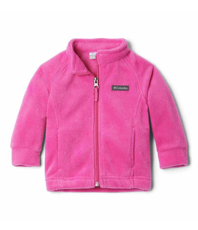 Columbia Baby Girls Benton Springs Solid Fleece Zip Front Jacket