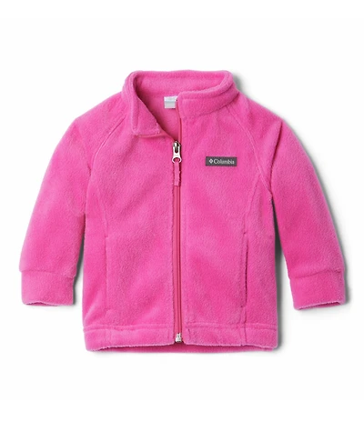 Columbia Baby Girls Benton Springs Solid Fleece Zip Front Jacket