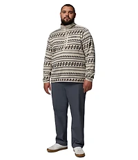 Columbia Big & Tall Sweater Weather Printed Half-Zip Pullover