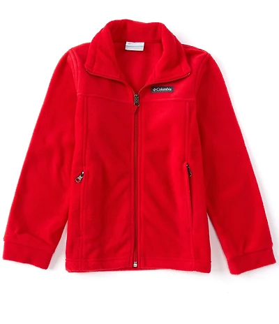 Columbia Little/Big Boys Long Sleeve Steens MT II Fleece Zip-Up Jacket