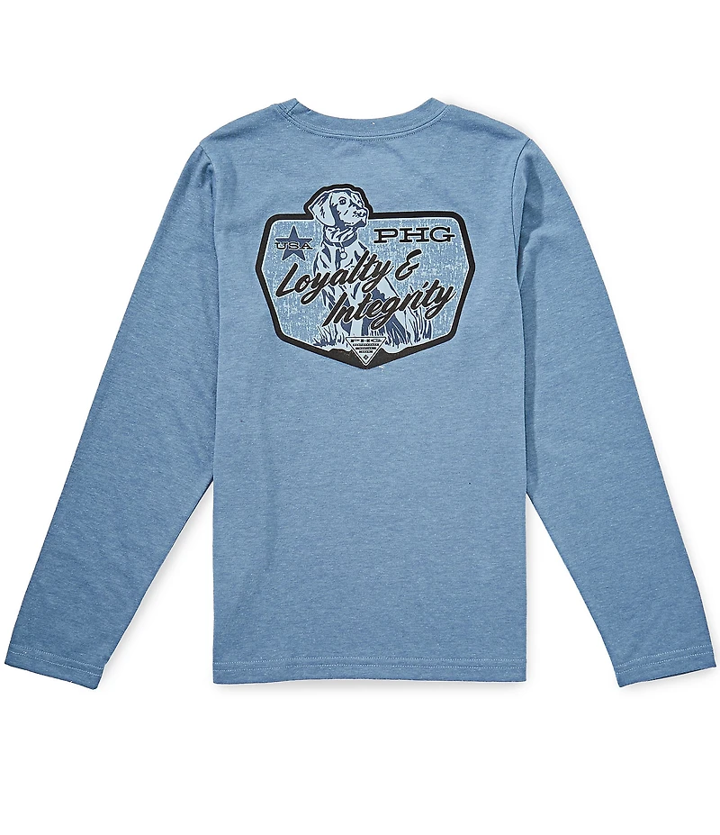 Columbia Big Boys Long Sleeve Graphic Tee