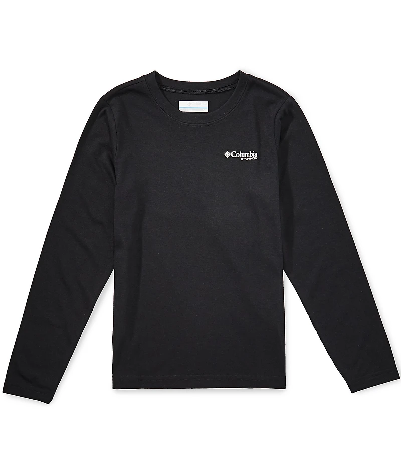 Columbia Big Boys Long Sleeve Graphic Tee