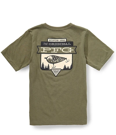 Columbia Big Boys PFG™ Omni-WICK™ Big Fisher Short Sleeve Tee