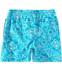 Columbia Big Boys Rambler Flamingo Print Water Shorts