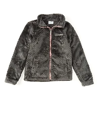 Columbia Big Girls Fluffy Fleece Zip-Up Jacket