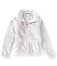Columbia Big Girls Fluffy Fleece Zip-Up Jacket