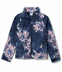 Columbia Big Girls Benton Springs II Printed Fleece Jacket