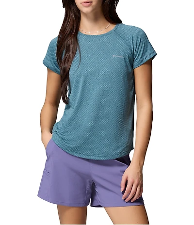 Columbia Bogata Bay Crew Neckline Short Sleeve Tee