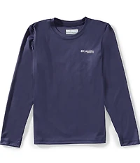 Columbia Boys Long Sleeve Y Terminal Tackle PFG Fish Bars Shirt