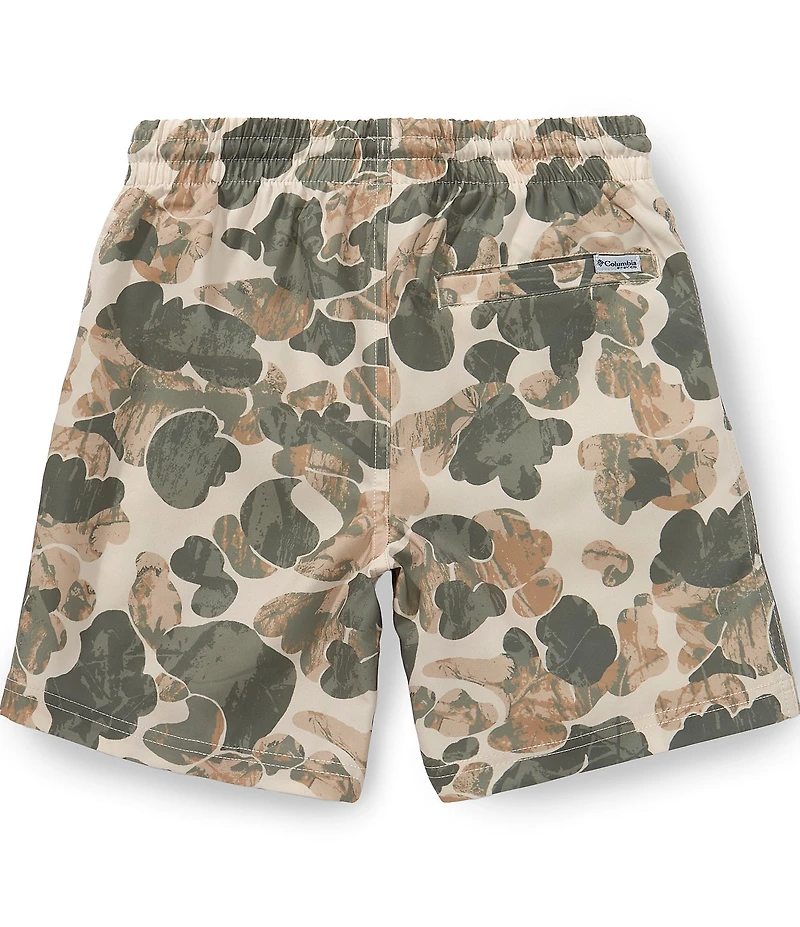 Columbia Boys Rambler Camo Print Water Shorts