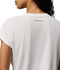 Columbia Daniela Falls Knit Crew Neck Short Sleeves Patch Pocket Tee