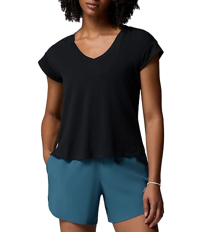 Columbia Daniela Falls V-Neck Short Sleeve Tee