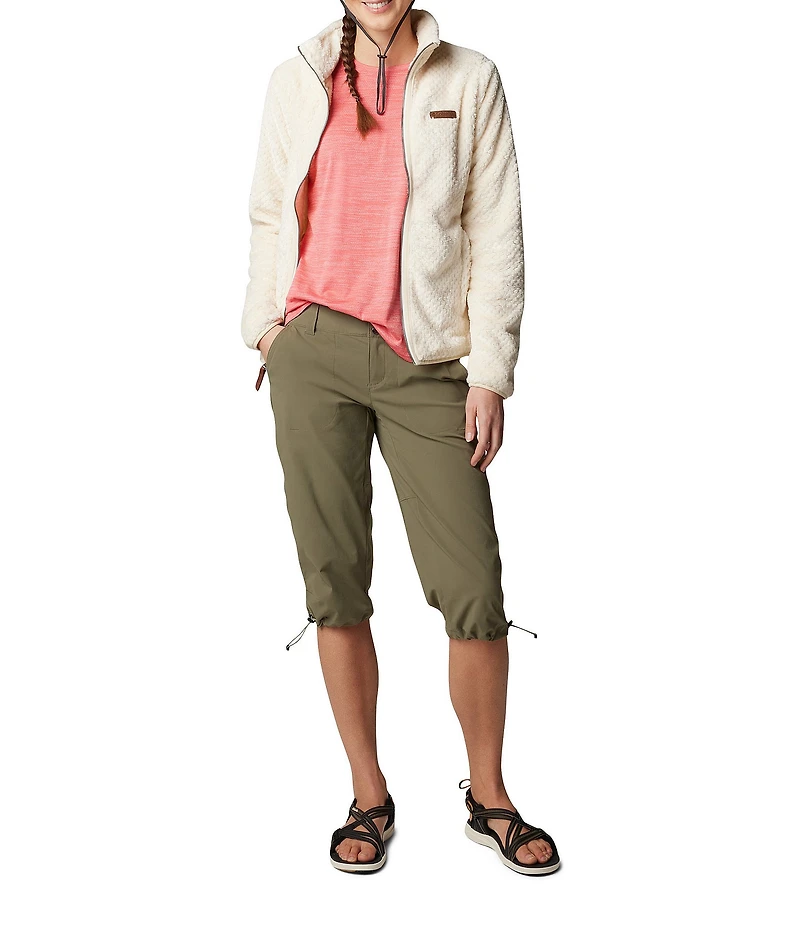Columbia Fleece Fire Side Sherpa Long Sleeve Cozy Jacket