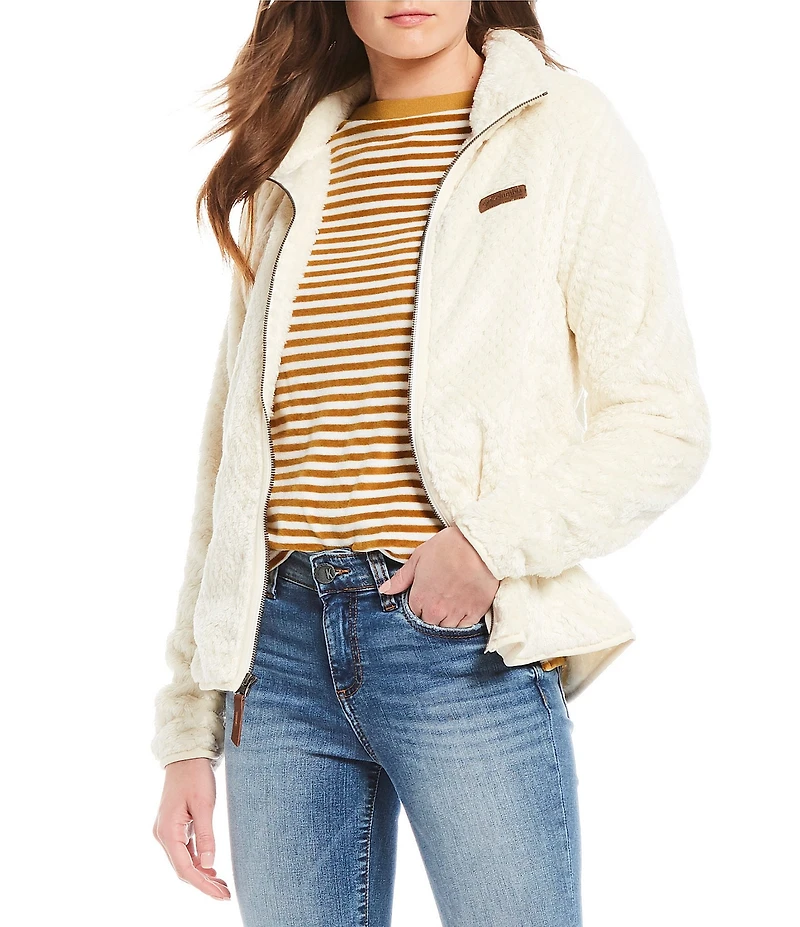 Columbia Fleece Fire Side Sherpa Long Sleeve Cozy Jacket