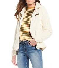 Columbia Fleece Fire Side Sherpa Long Sleeve Cozy Jacket