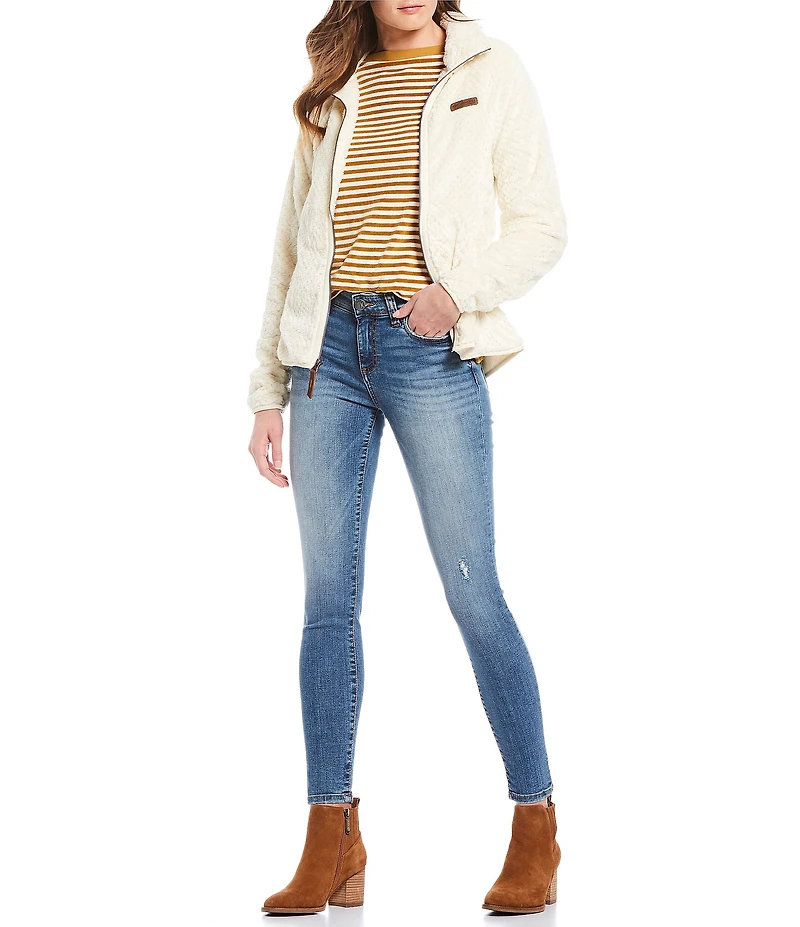 Columbia Fleece Fire Side Sherpa Long Sleeve Cozy Jacket