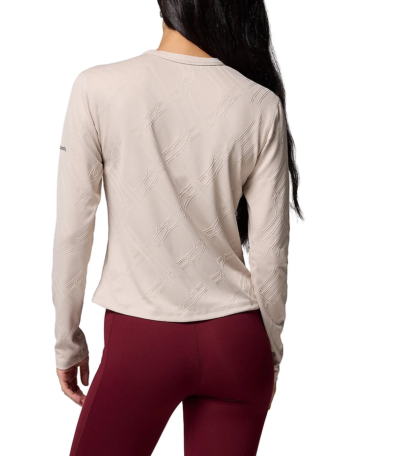 Columbia Granite Point Crew Neck Long Sleeves Knit Tee