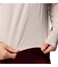 Columbia Granite Point Crew Neck Long Sleeves Knit Tee