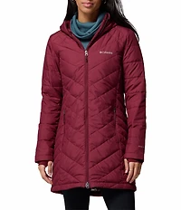 Columbia Heavenly Long Hooded Quilted Down Jacket