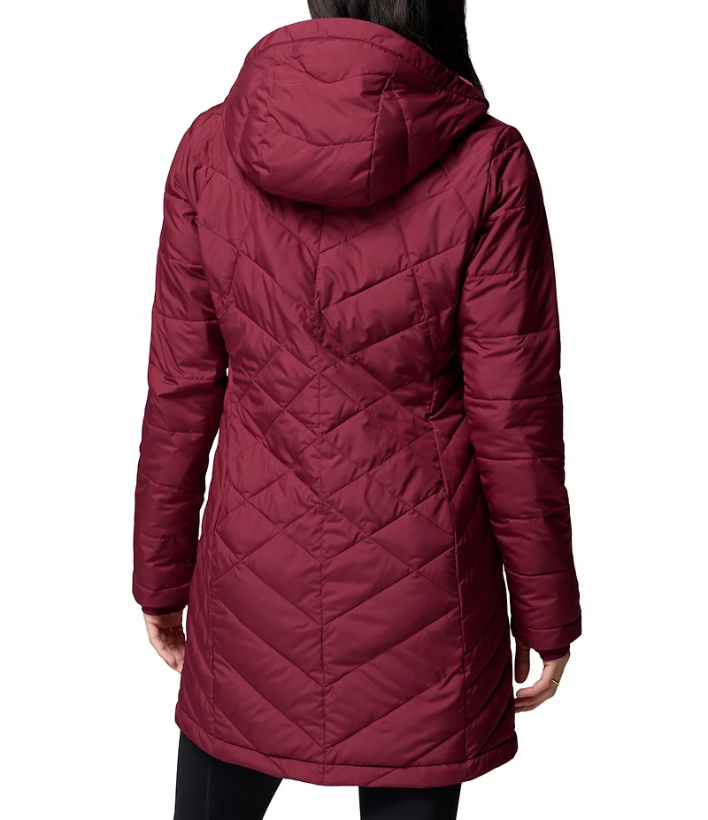 Columbia Heavenly Long Hooded Quilted Down Jacket