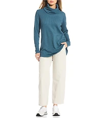 Columbia Holly Hideaway™ Waffle Knit Cowl Neck Long Sleeve Pullover