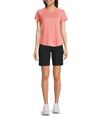 Columbia Leslie Falls Mid-Rise Waist Long Shorts