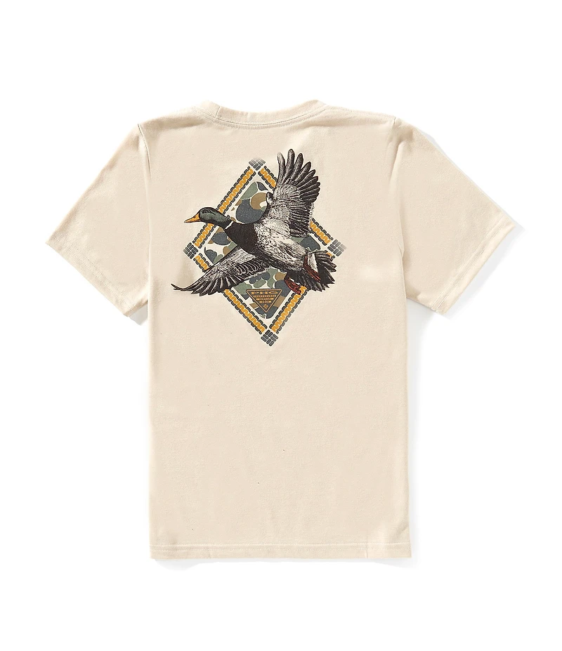 Columbia Little /Big Boys Short Sleeve PHG Diamond T-Shirt