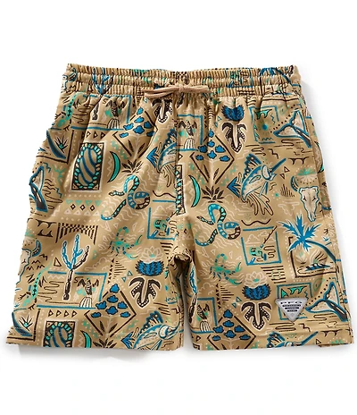 Columbia Little/Big Boys PFG RAMBLER™ Beach Printed Water Shorts