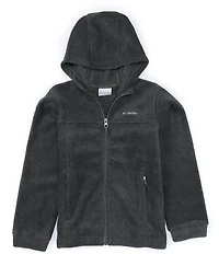 Columbia Little/Big Boys Long Sleeve Steens Fleece Full-Zip Hoodie Jacket