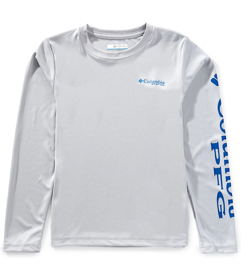 Columbia Little/Big Boys Long Sleeve Terminal Tackle™ UPF 50 Sun T-Shirt