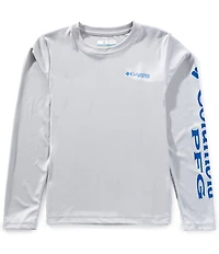 Columbia Little/Big Boys Long Sleeve Terminal Tackle™ UPF 50 Sun T-Shirt