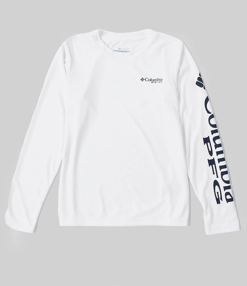Columbia Little/Big Boys Long Sleeve Terminal Tackle™ UPF 50 Sun T-Shirt