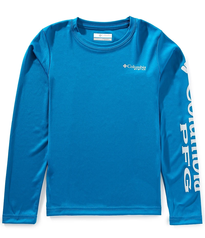 Columbia Little/Big Boys Long Sleeve Terminal Tackle™ UPF 50 Sun T-Shirt