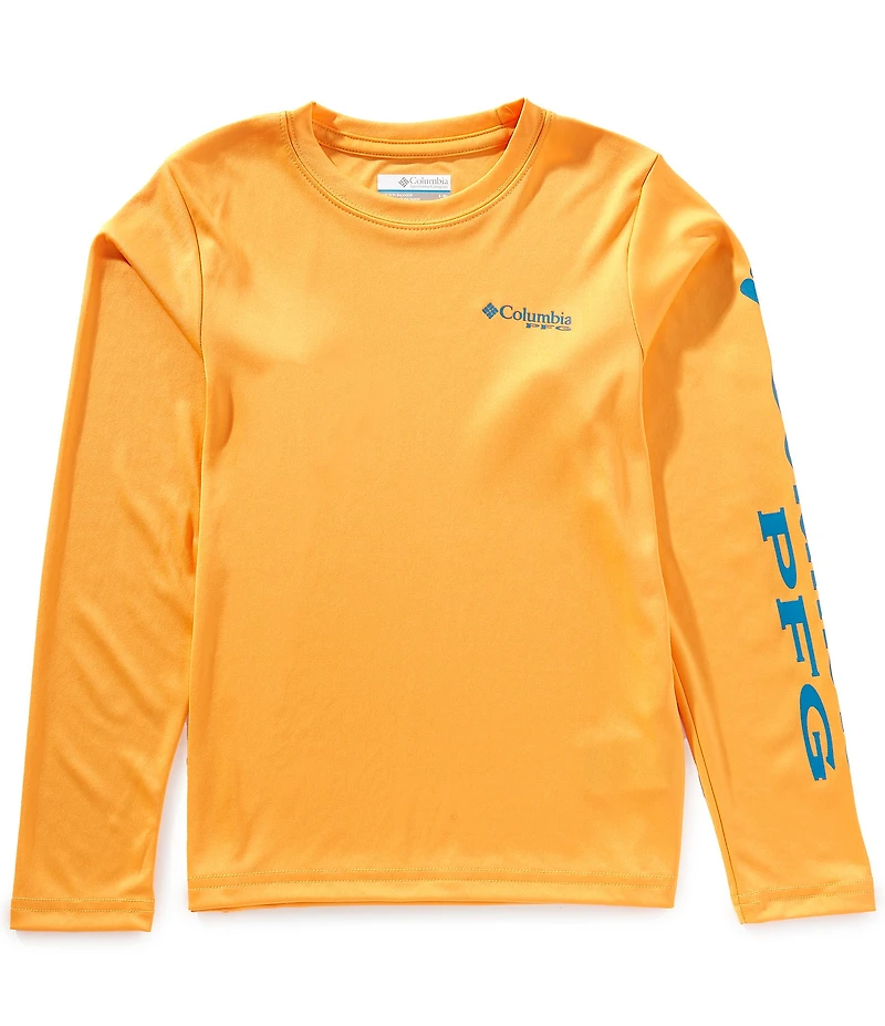 Columbia Little/Big Boys Long Sleeve Terminal Tackle™ UPF 50 Sun T-Shirt