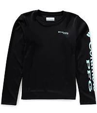 Columbia Little/Big Boys Long Sleeve Terminal Tackle™ UPF 50 Sun T-Shirt