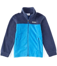 Columbia Boys Long Sleeve Steens MT II Fleece Zip-Up Jacket